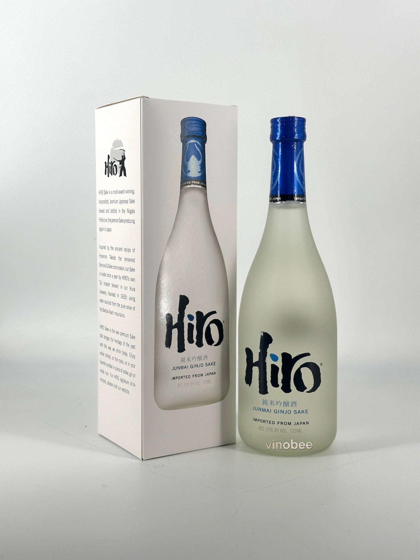Hiro Junmai Ginjo Sake Blue