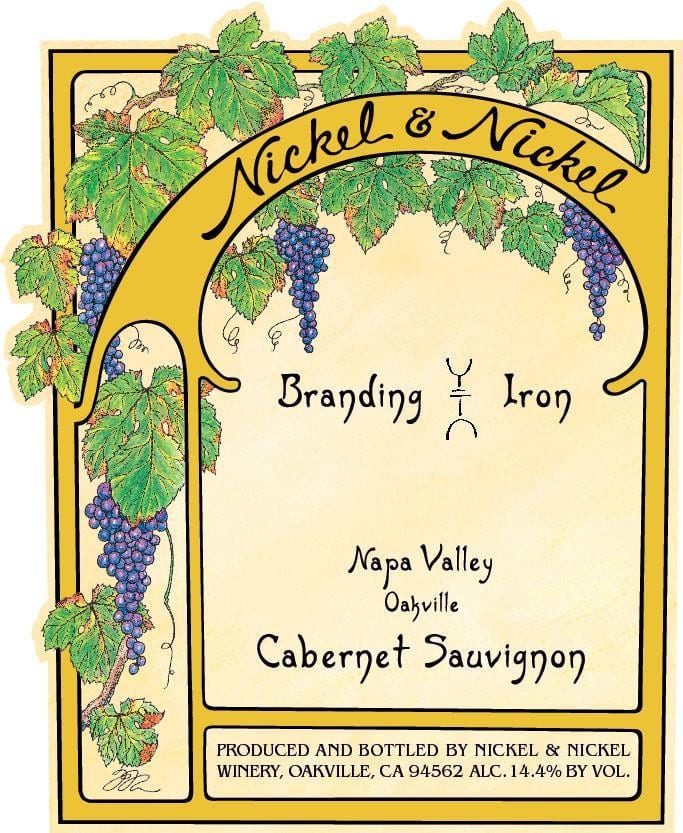 Nickel & Nickel Branding Iron Vineyard Cabernet Sauvignon