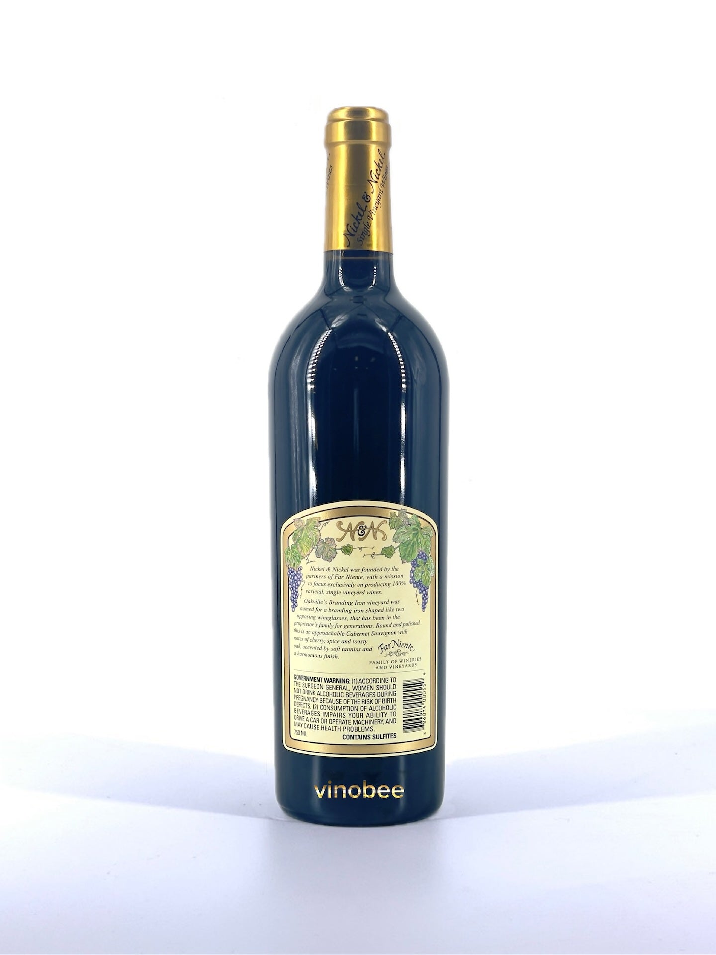 Nickel & Nickel Branding Iron Vineyard Cabernet Sauvignon