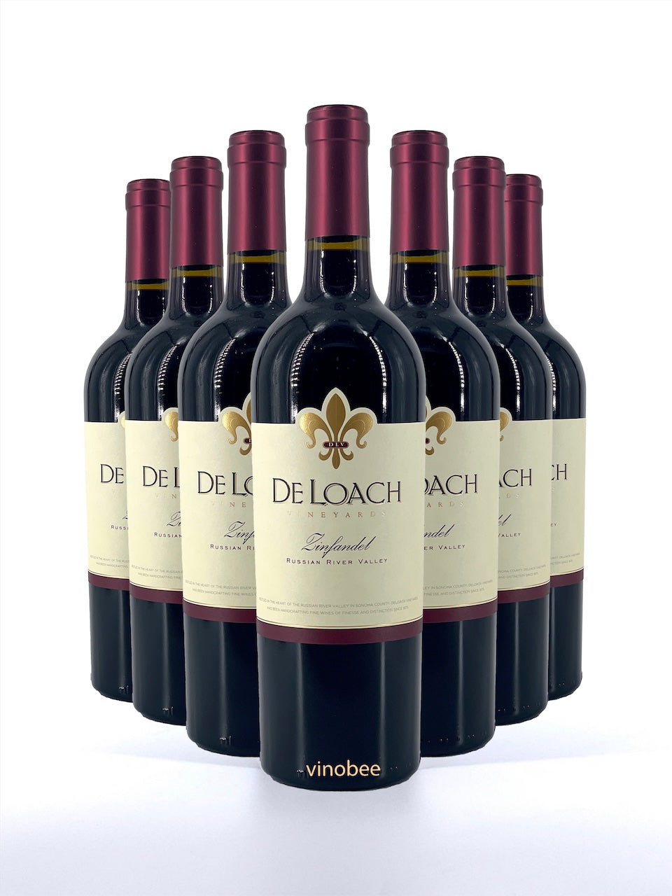 12 Bottles DeLoach Estate Russian River Zinfandel Sonoma Valley