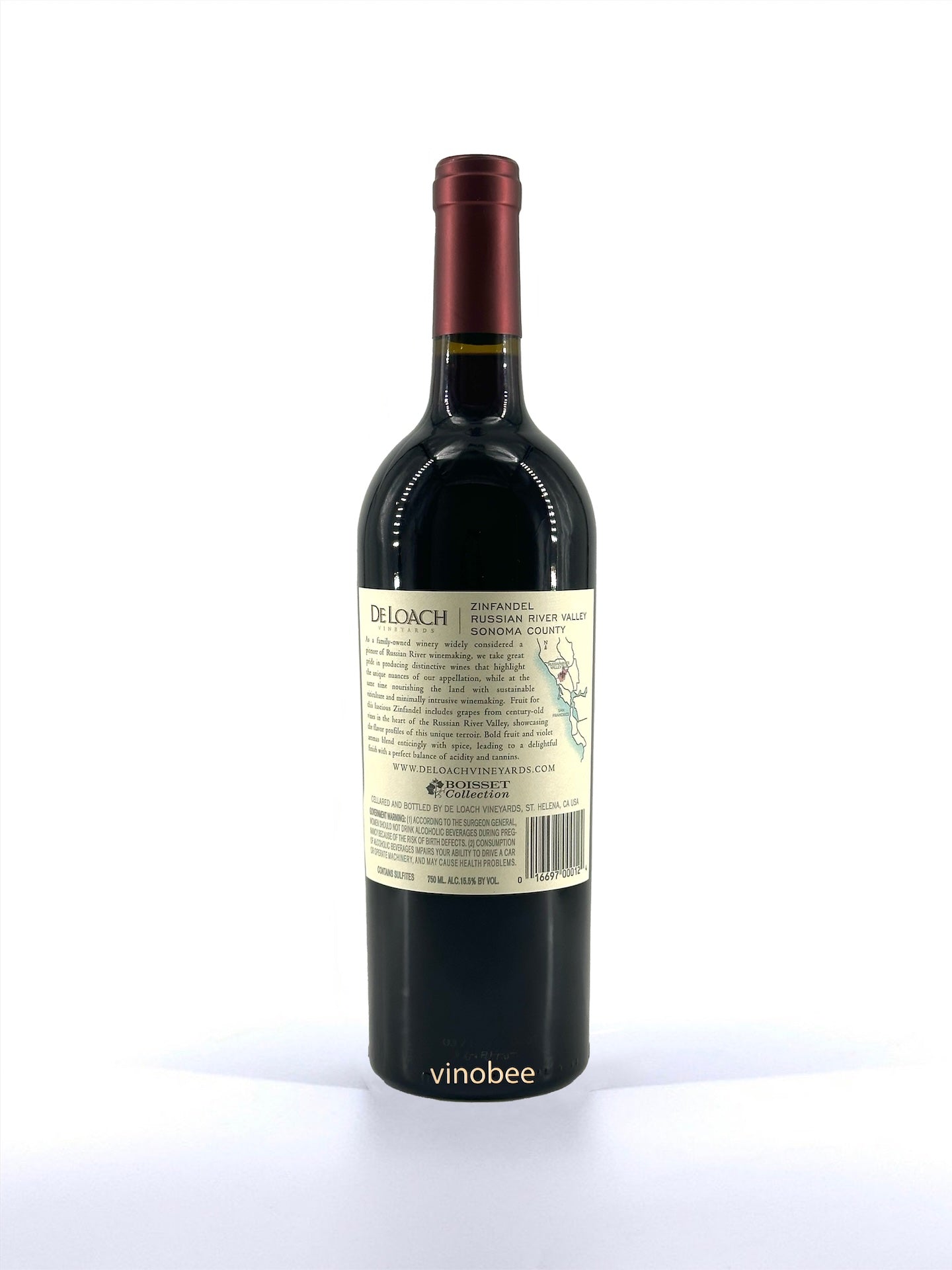 DeLoach Estate Russian River Zinfandel Sonoma Valley