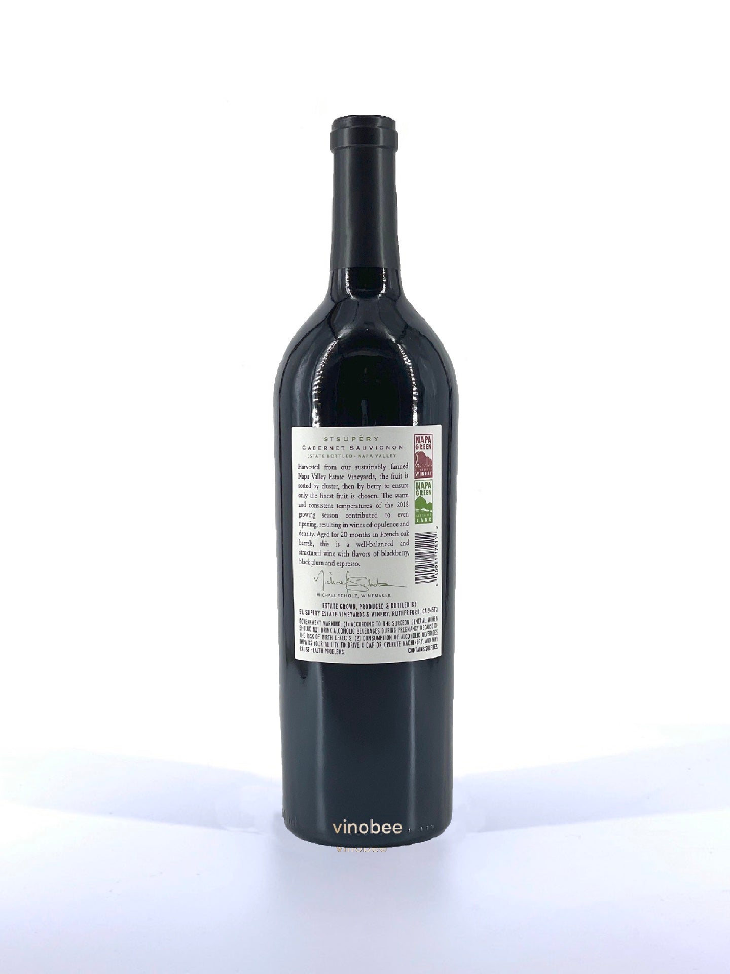 ST. Supéry Napa Valley Cabernet Sauvignon