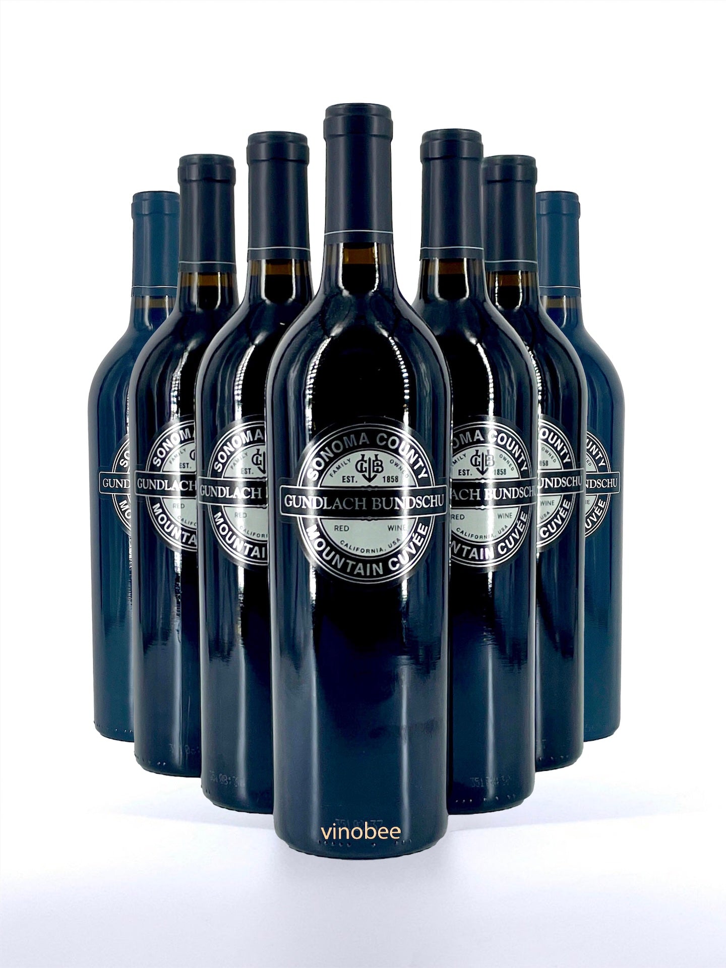 12 Bottles Gundlach Bundschu Mountain Cuvée Red Blend
