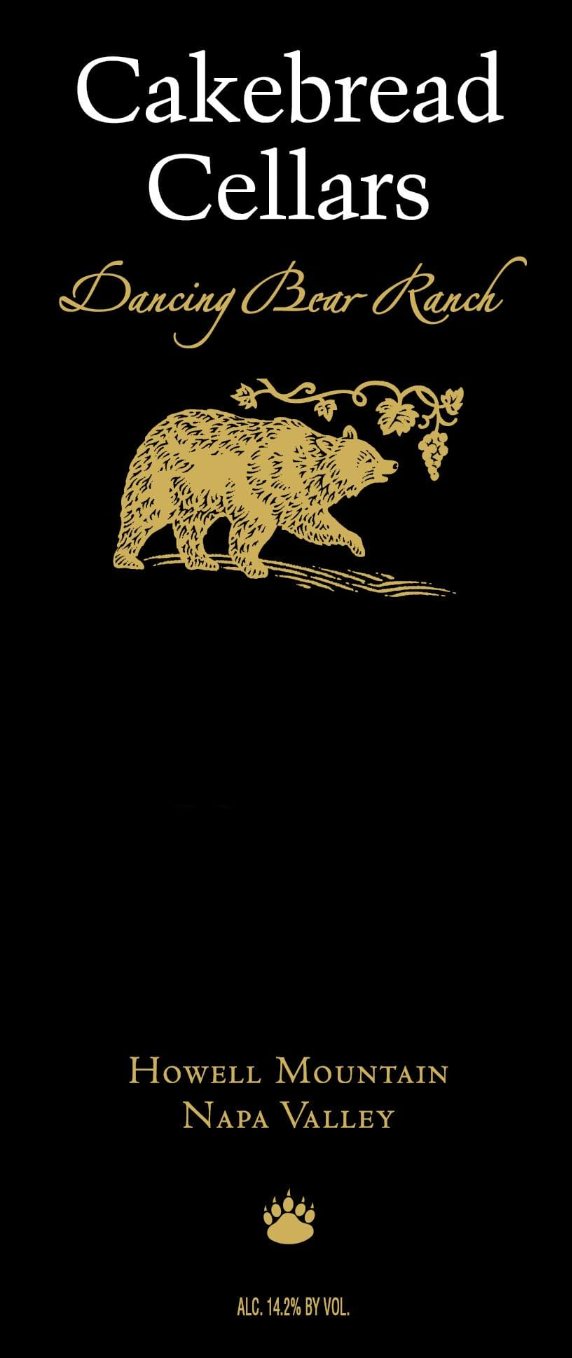 Cakebread Dancing Bear Ranch Cabernet Sauvignon Howell Mountain Napa Valley