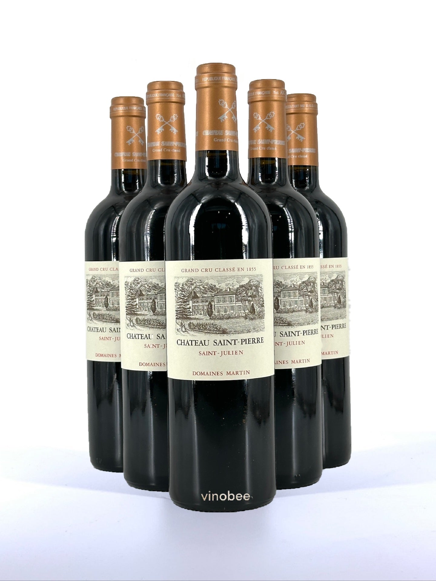 6 Bottles Château Saint-Pierre Saint-Julien Grand Cru Classé Red Bordeaux Blend