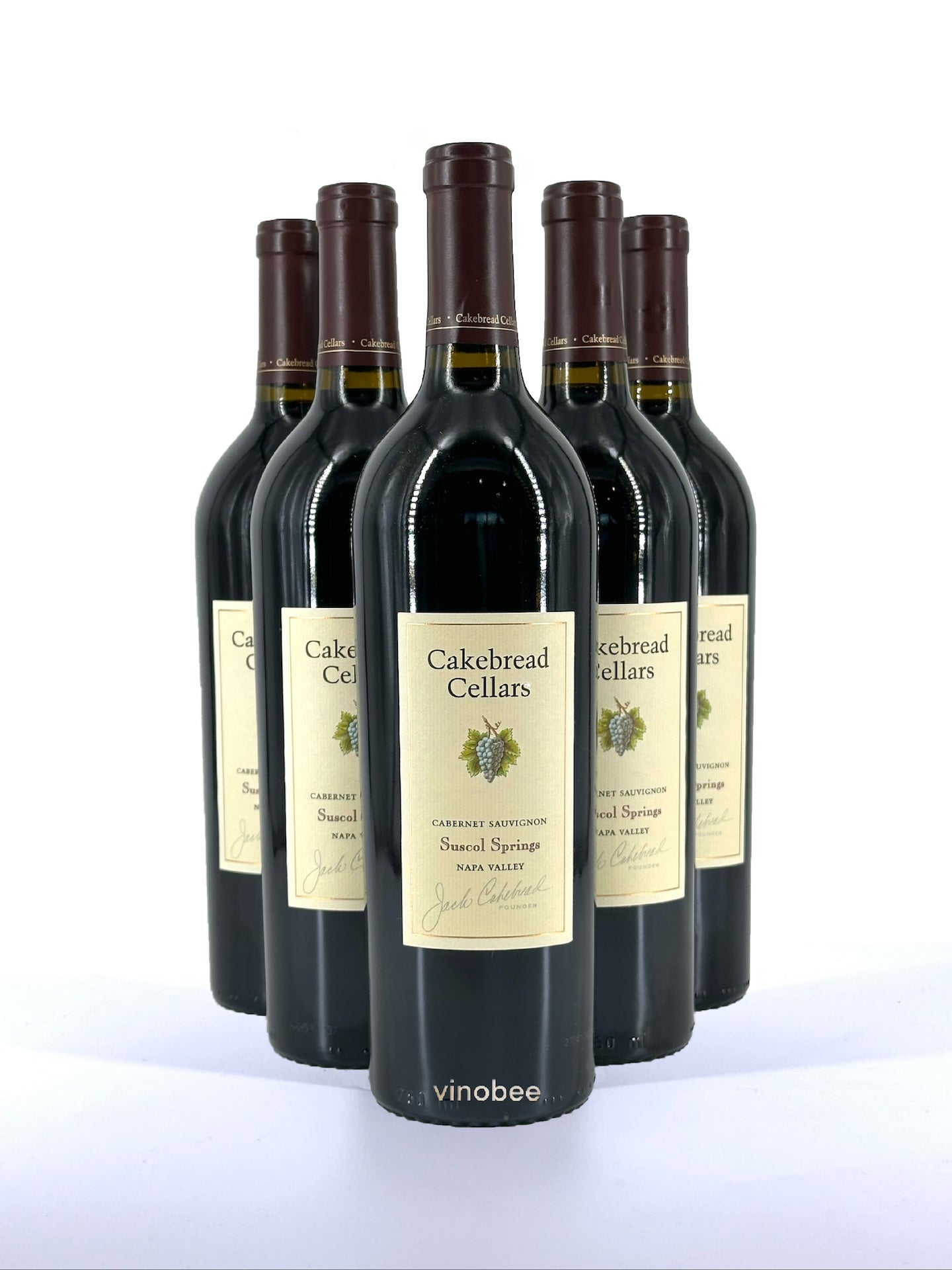 6 Bottles Cakebread Suscol Springs Cabernet Sauvignon Napa Valley