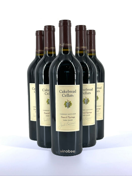 6 Bottles Cakebread Suscol Springs Cabernet Sauvignon Napa Valley