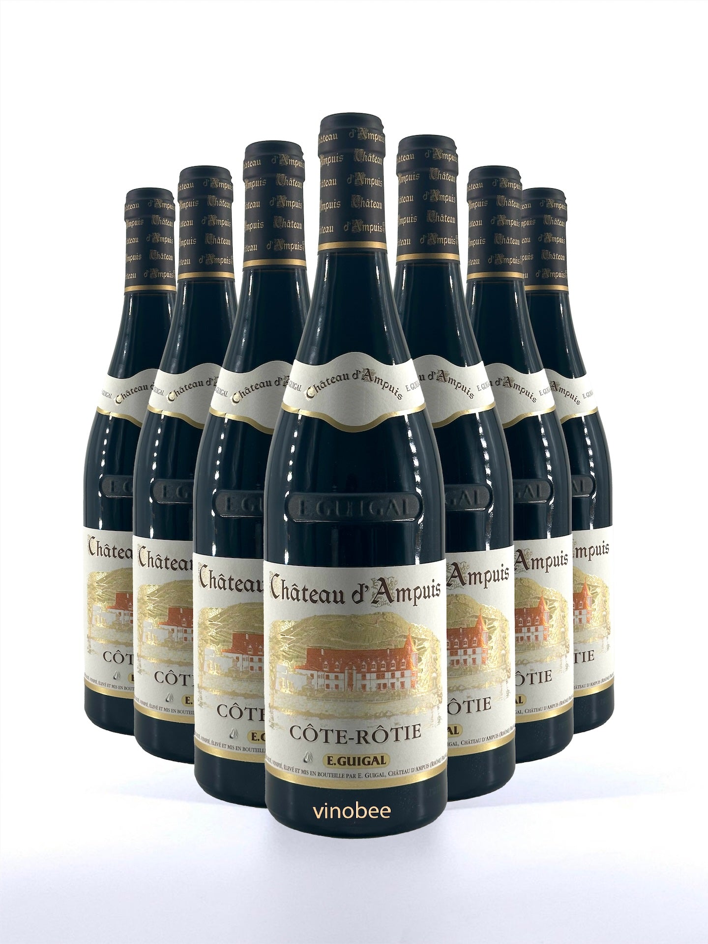 12 Bottles E. Guigal Château d'Ampuis Côte-Rôtie Syrah