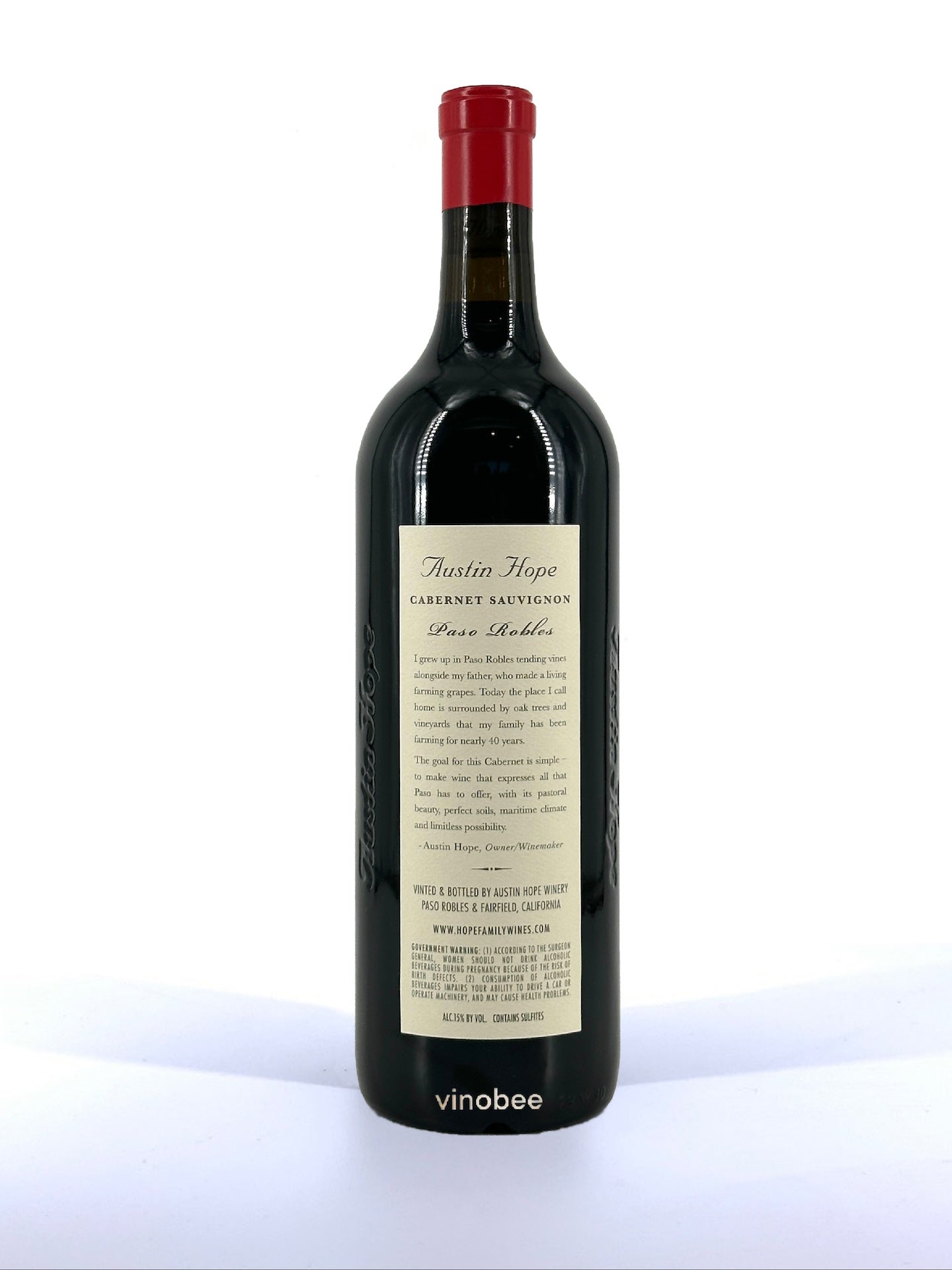 Austin Hope Paso Robles Cabernet Sauvignon 1.0L