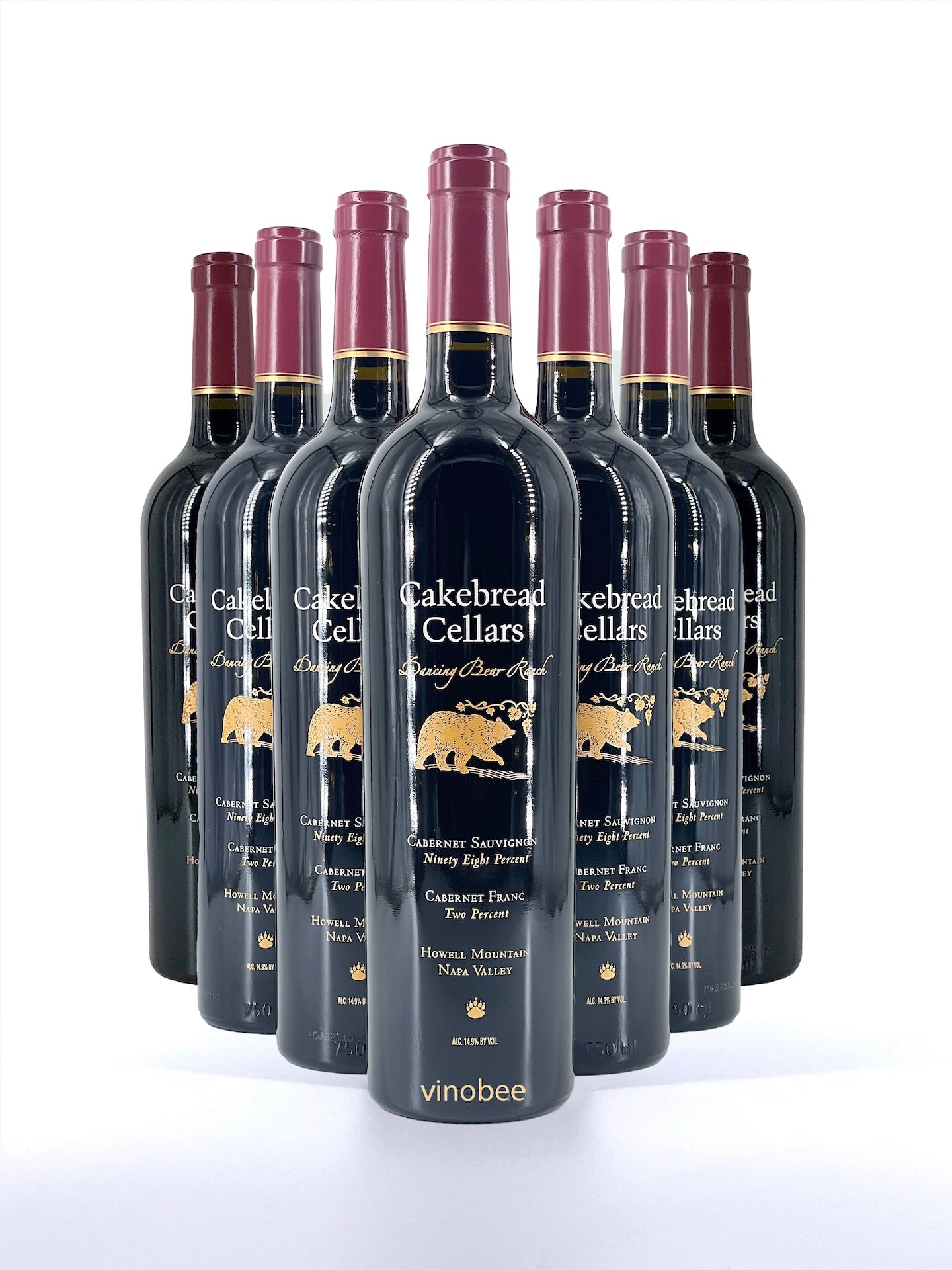 12 Bottles Cakebread Dancing Bear Ranch Cabernet Sauvignon Howell Mountain Napa Valley 2021 750ml
