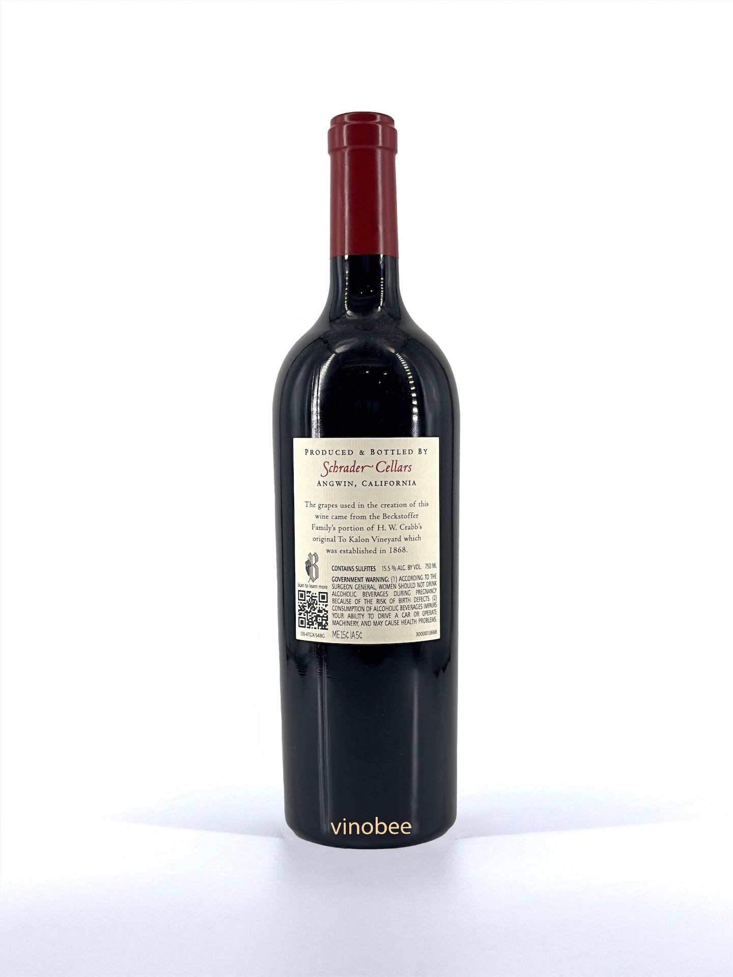 Schrader Beckstoffer To Kalon Vineyard Cabernet Sauvignon