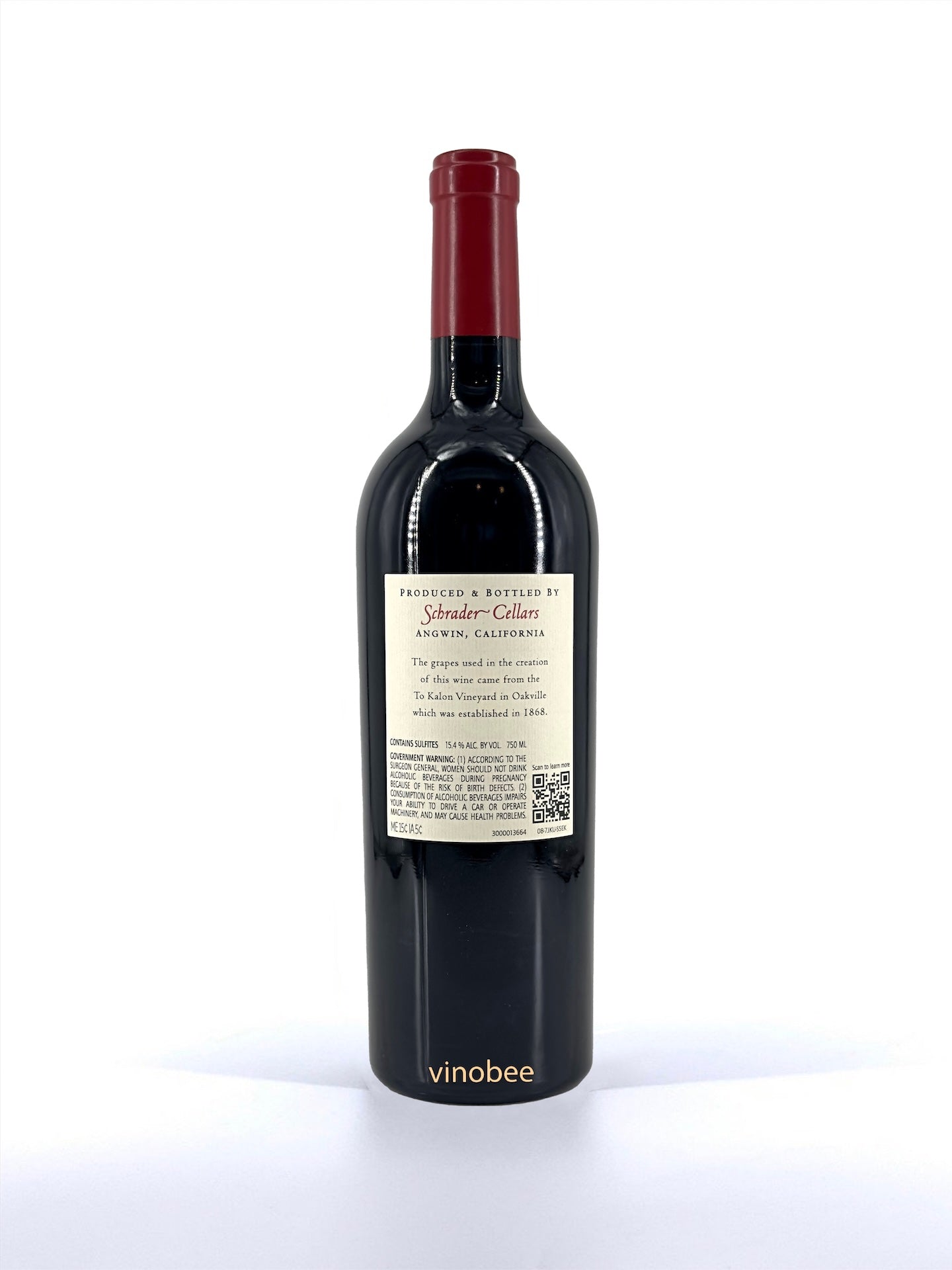 Schrader Heritage Clone To-Kalon Vineyard Cabernet Sauvignon