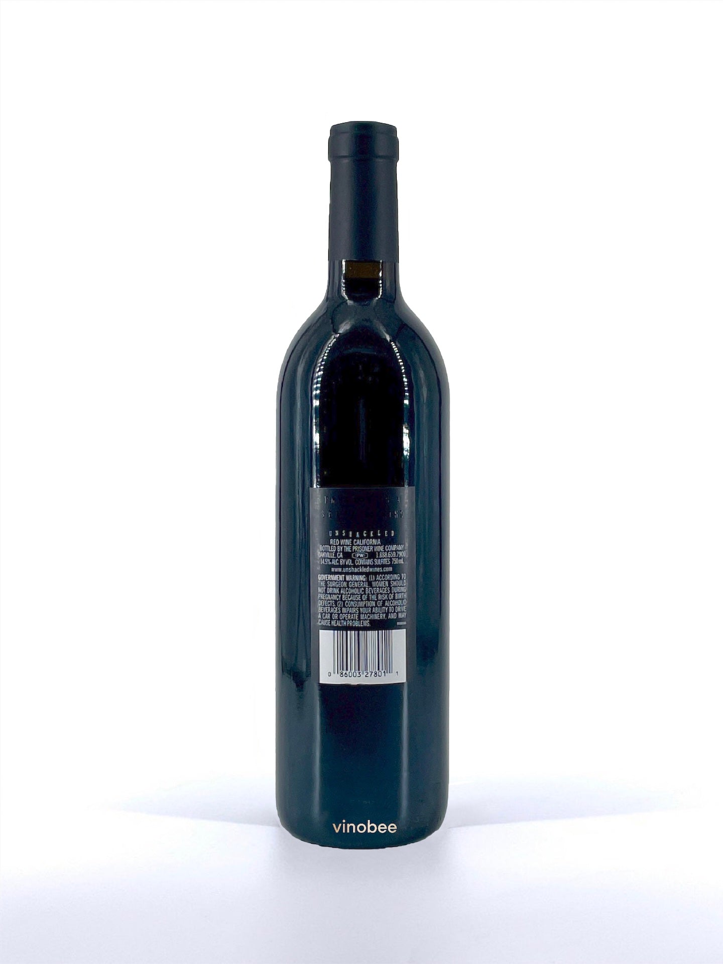 Unshackled Red Blend by The Prisoner Wine Company