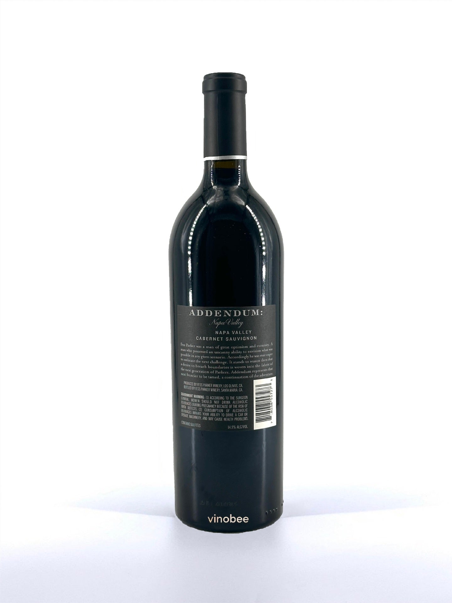 Fess Parker Addendum Cabernet Sauvignon Napa Valley