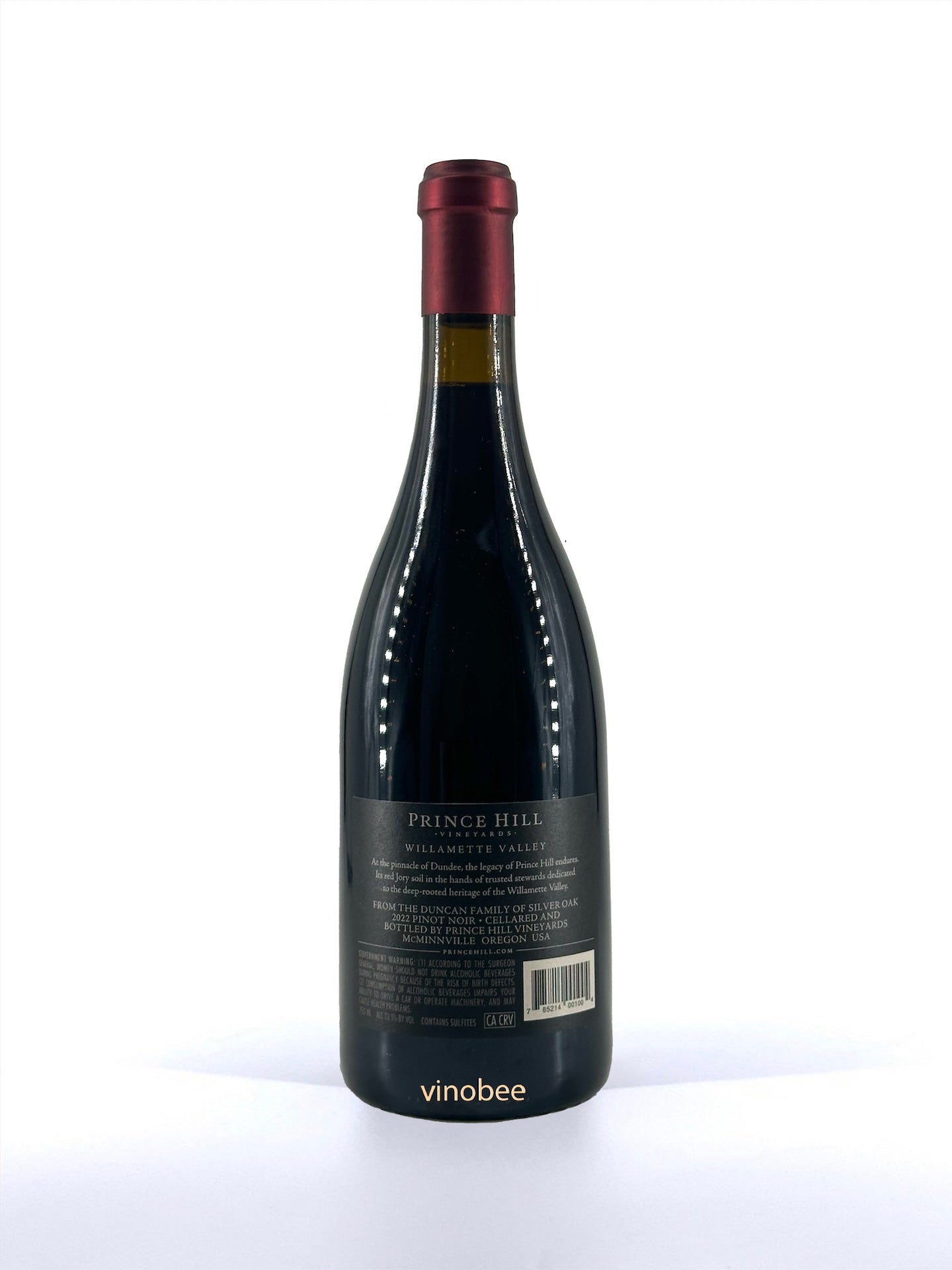 Prince Hill Vineyards Dundee Hills Pinot Noir