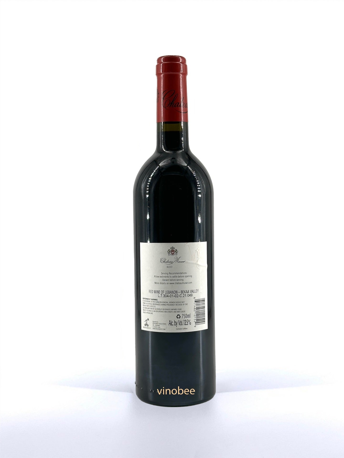 Château Musar Rouge (Gaston Hochar)