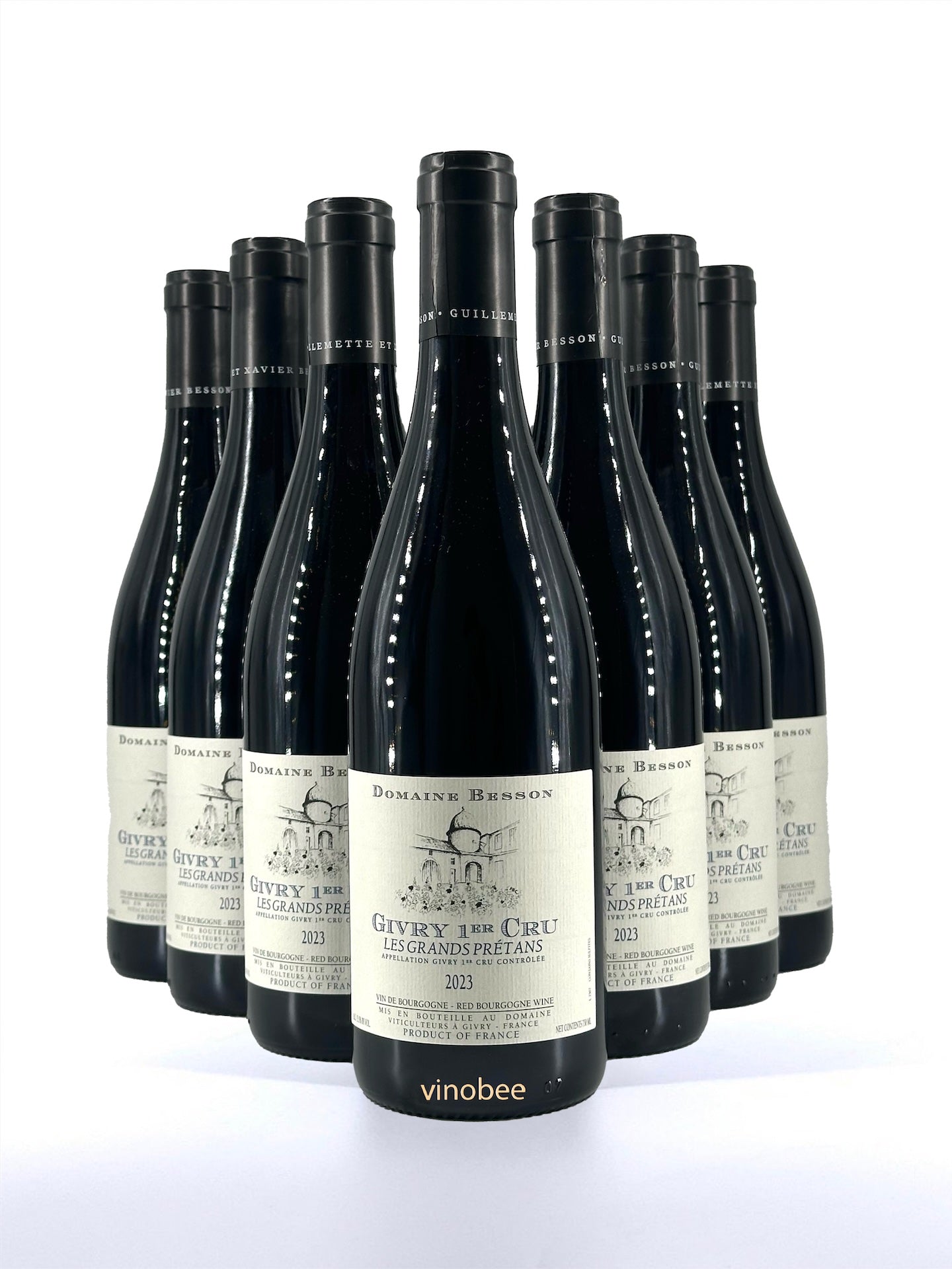 12 Bottles Domaine Besson Givry Les Grands Pretans Premier Cru
