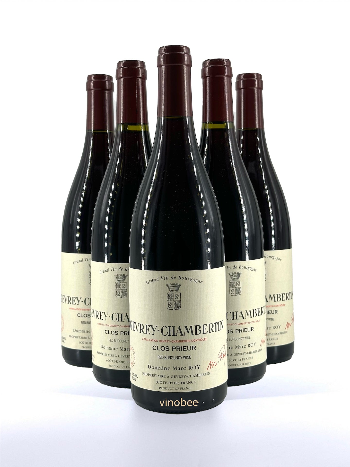 6 Bottles Domaine Marc Roy Clos Prieur Gevrey-Chambertin Red Wine