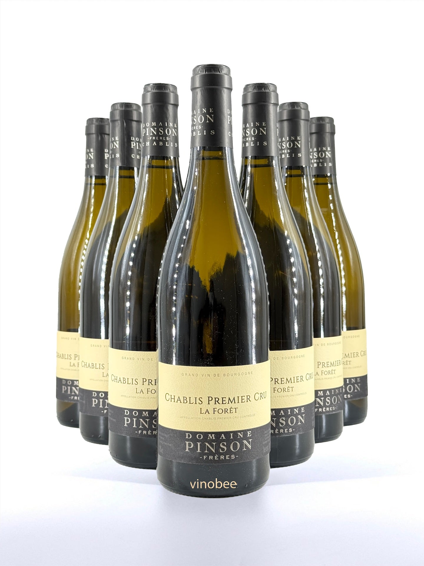 12 Bottles Domaine Pinson Freres Chablis La Foret Premier Cru