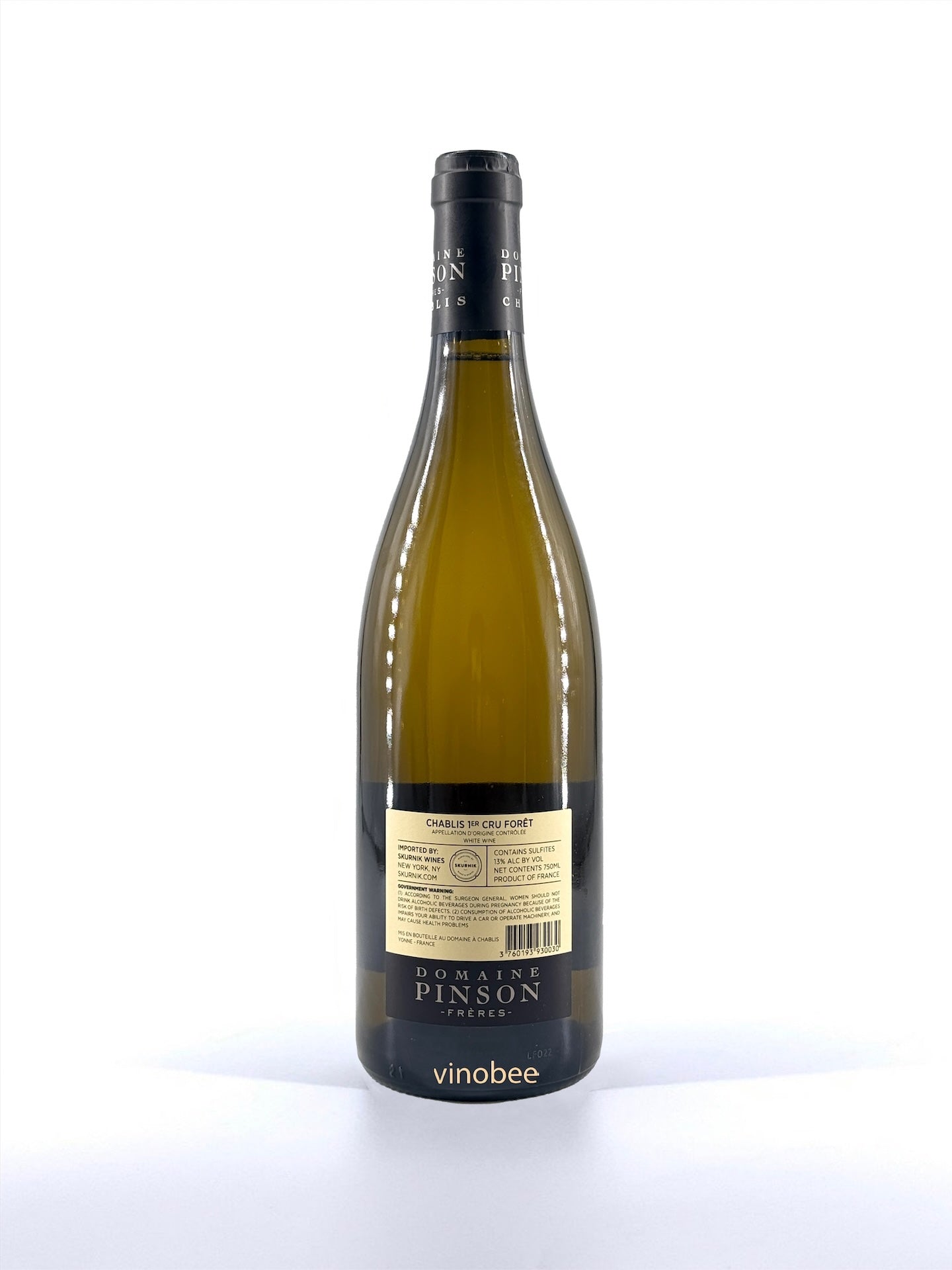Domaine Pinson Freres Chablis La Foret Premier Cru