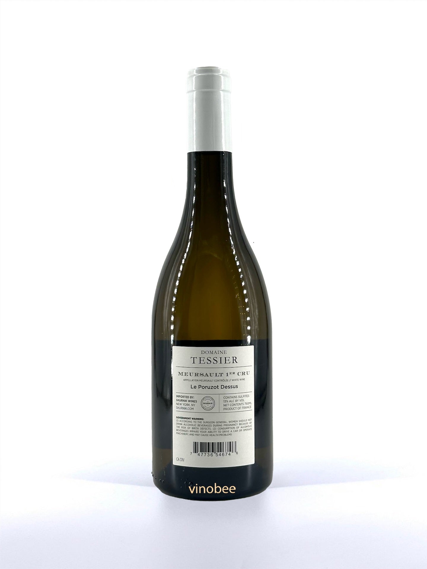 Domaine Tessier Meursault Premier Cru Les Poruzots Dessus