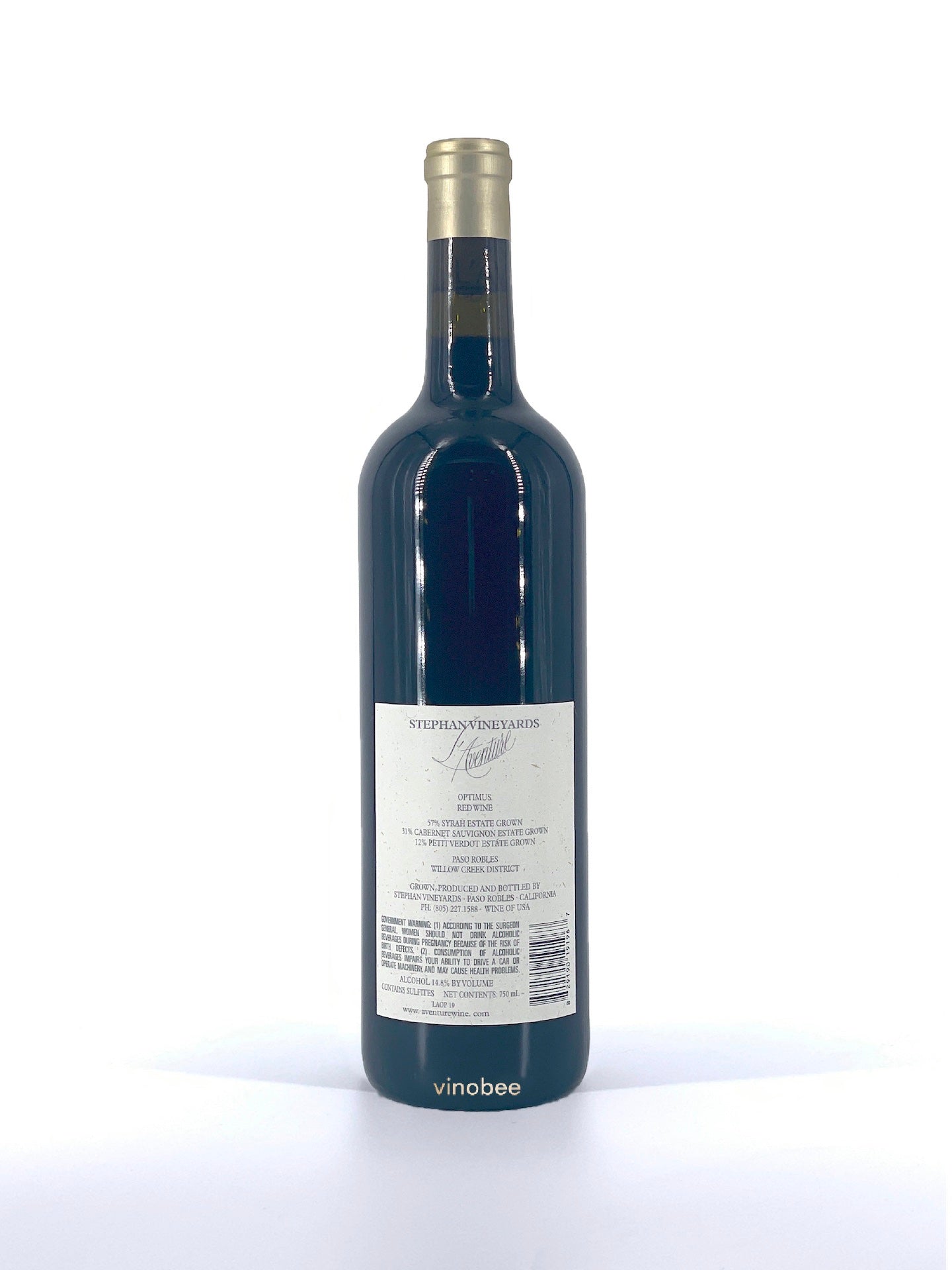 L'Aventure Optimus Red Wine
