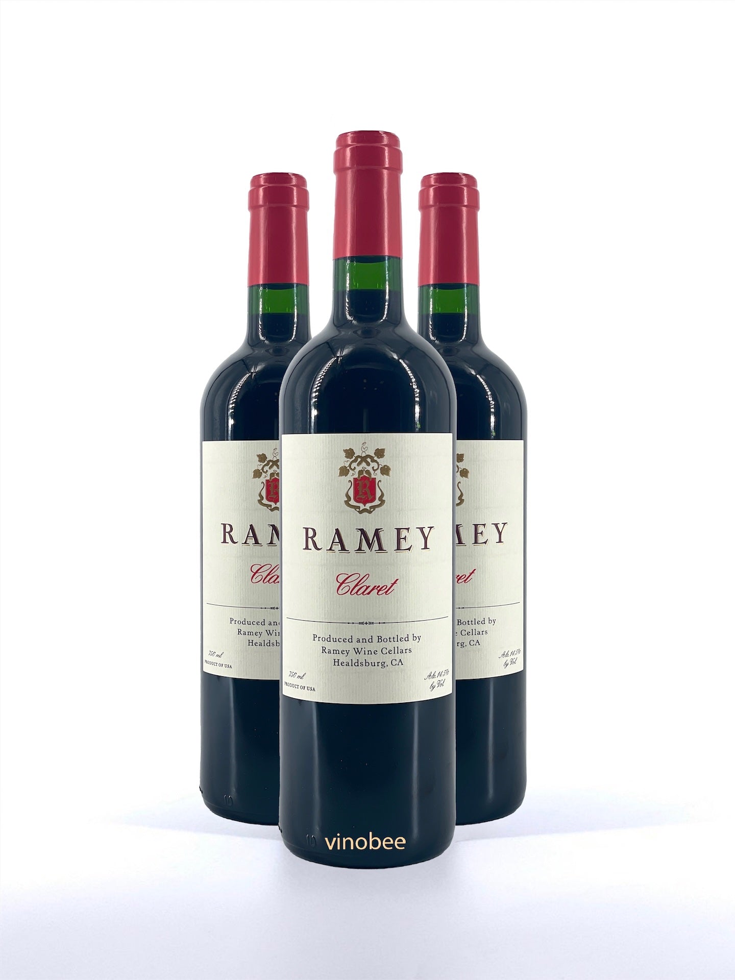 3 Bottles Ramey Claret North Coast Red Wine