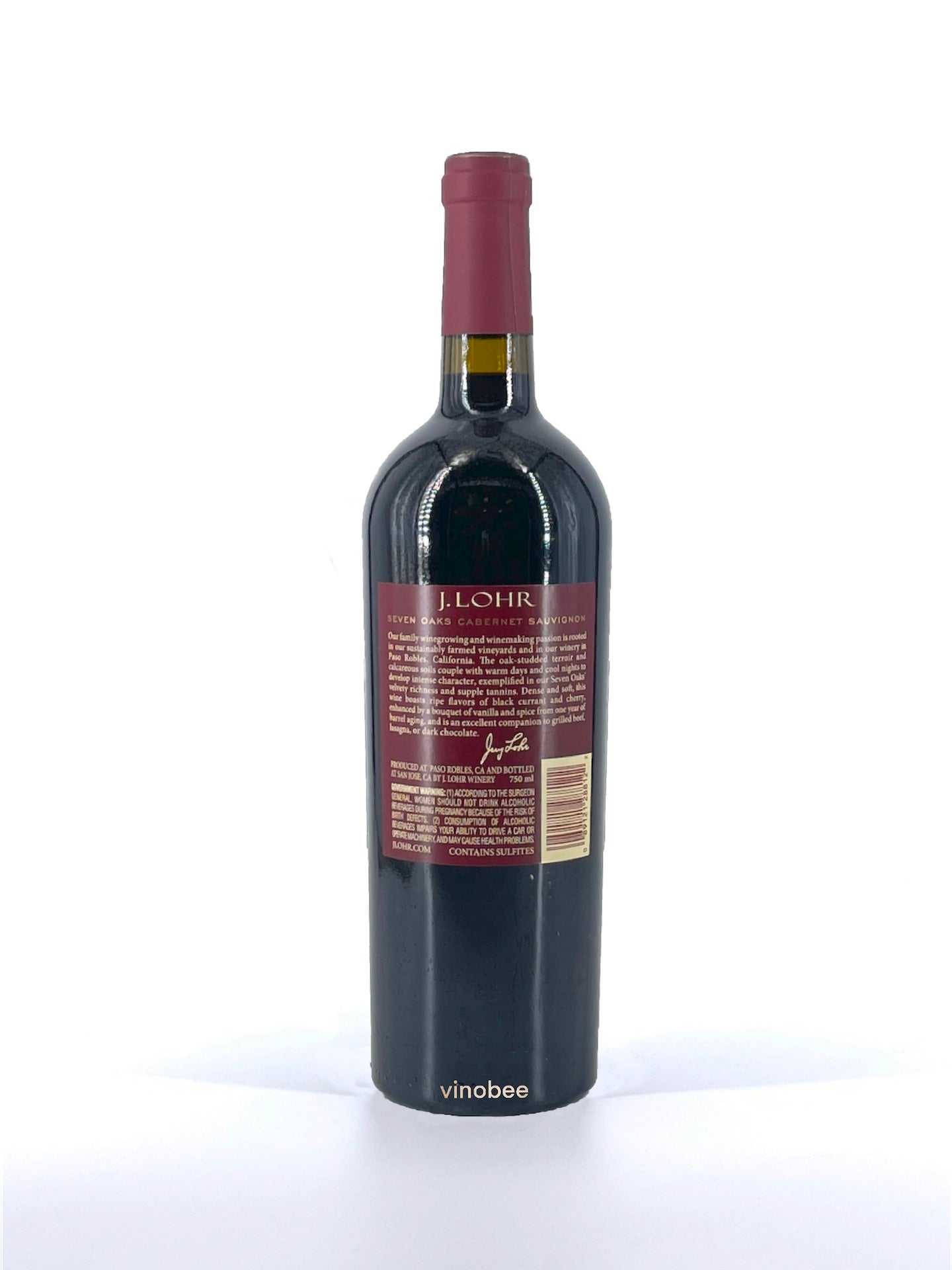 J. Lohr Cabernet Sauvignon Seven Oaks