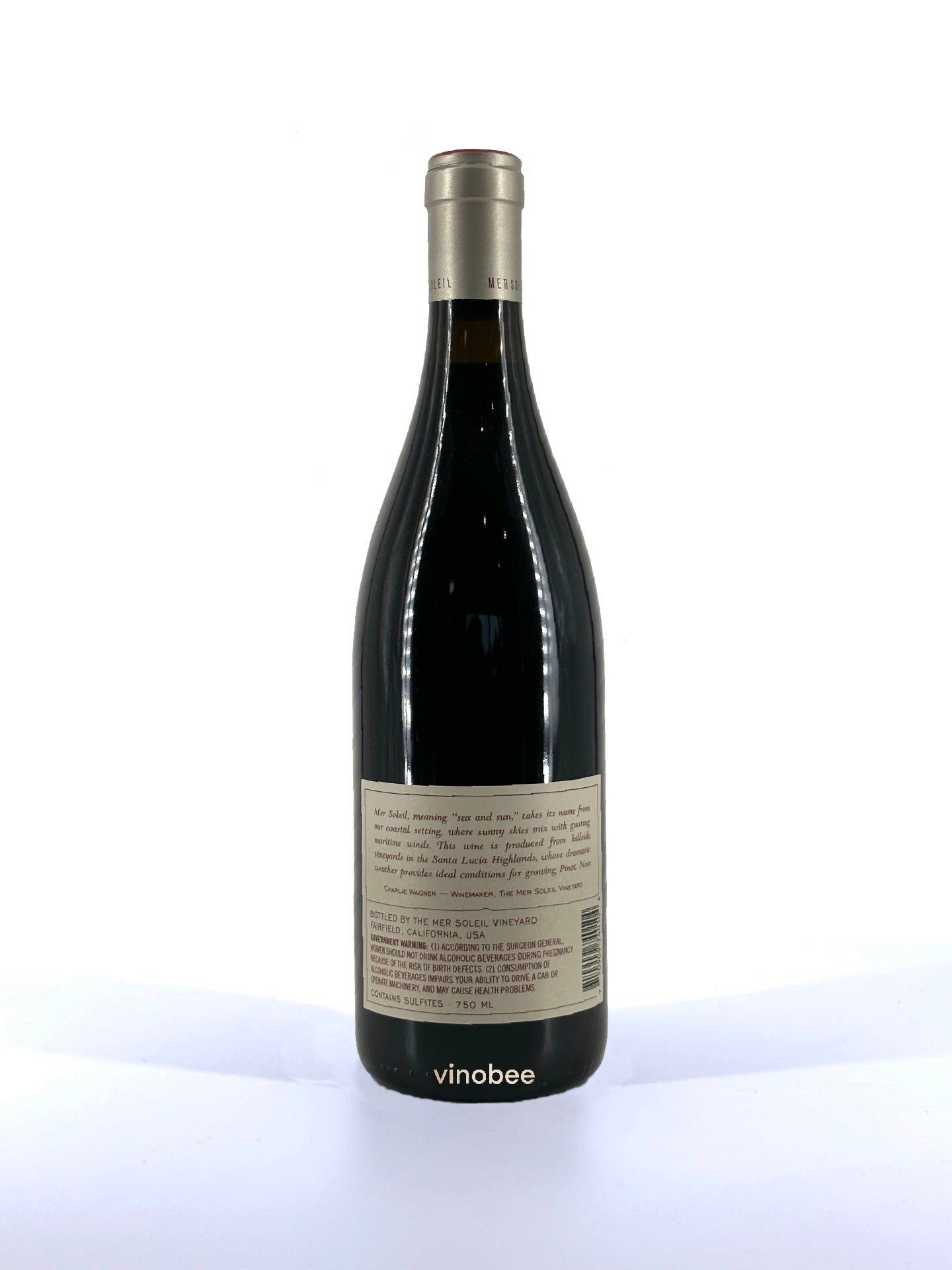 Mer Soleil Pinot Noir Reserve Santa Lucia Highlands