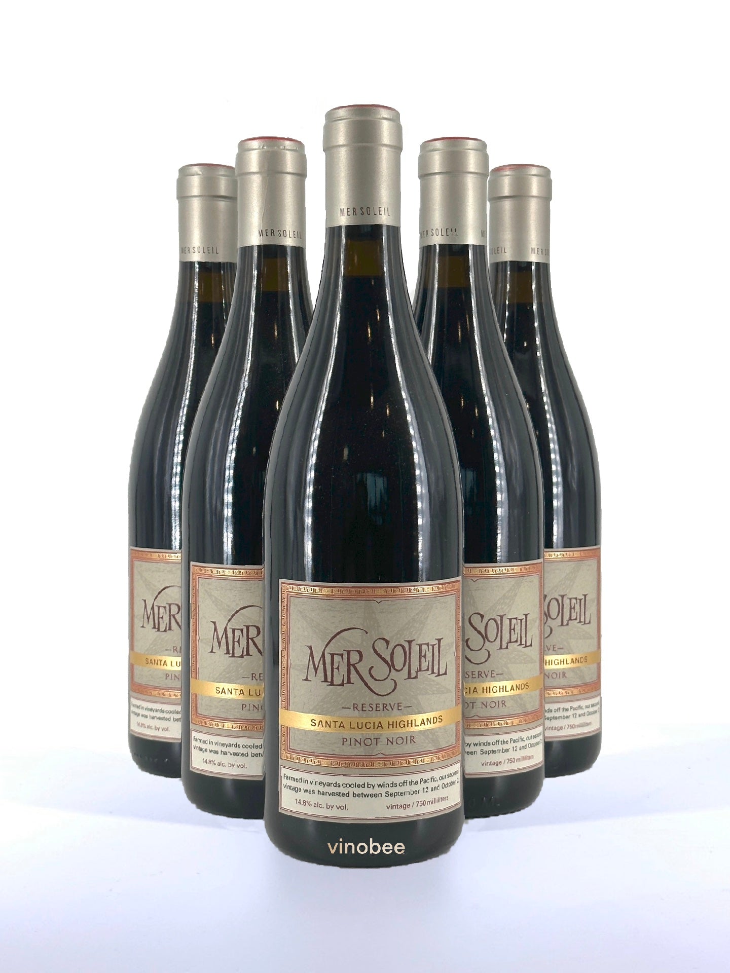 6 Bottles Mer Soleil Pinot Noir Reserve Santa Lucia Highlands