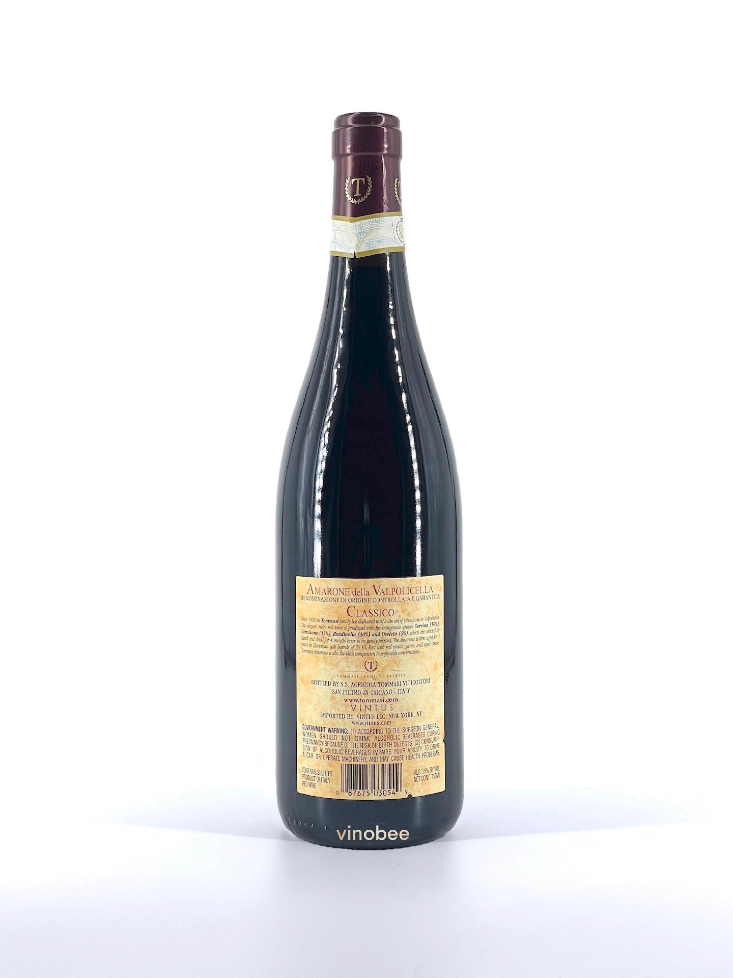 Tommasi Amarone Della Valpolicella Classico Corvina Blend