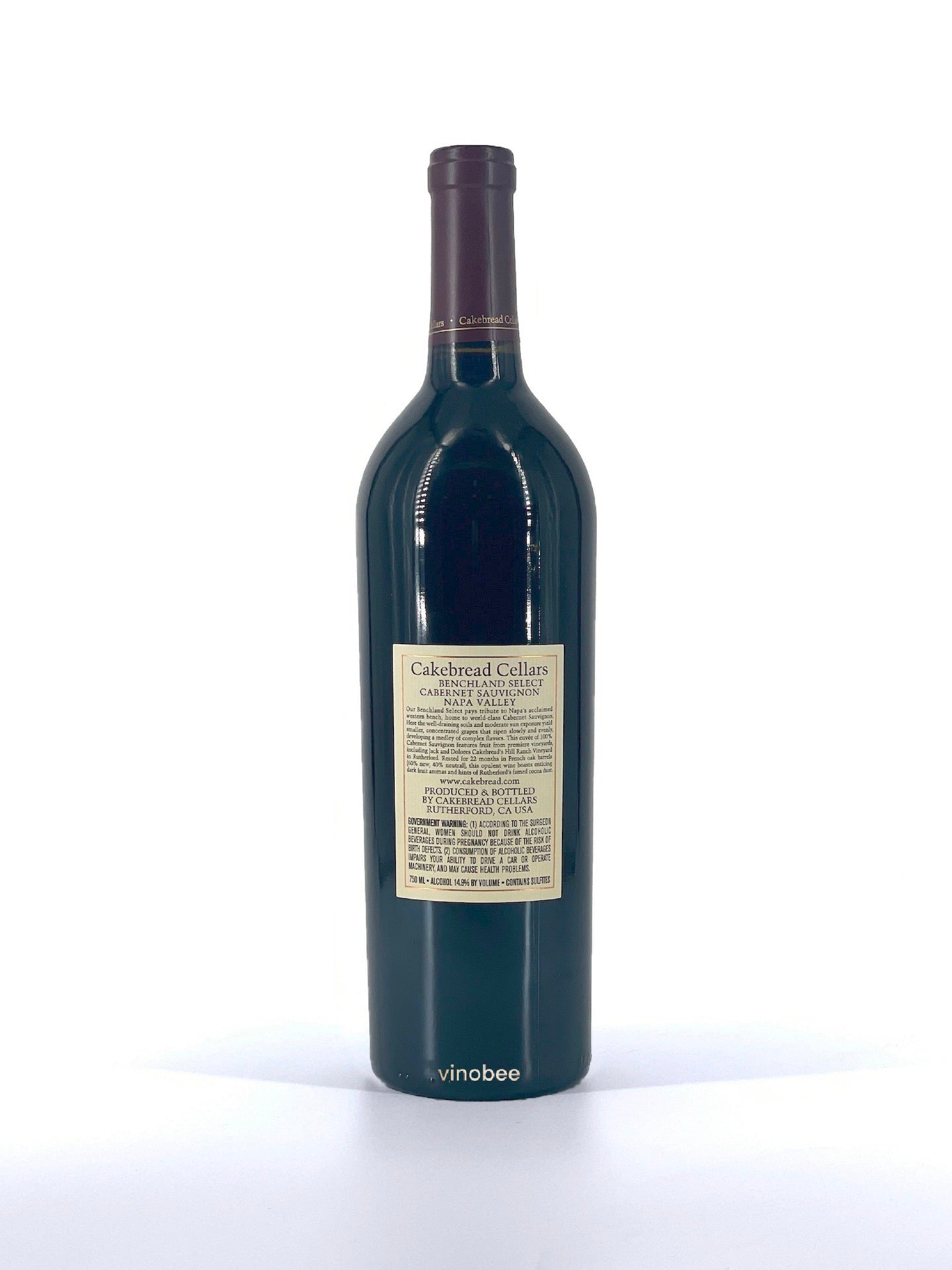 Cakebread Benchland Select Cabernet Sauvignon Napa Valley