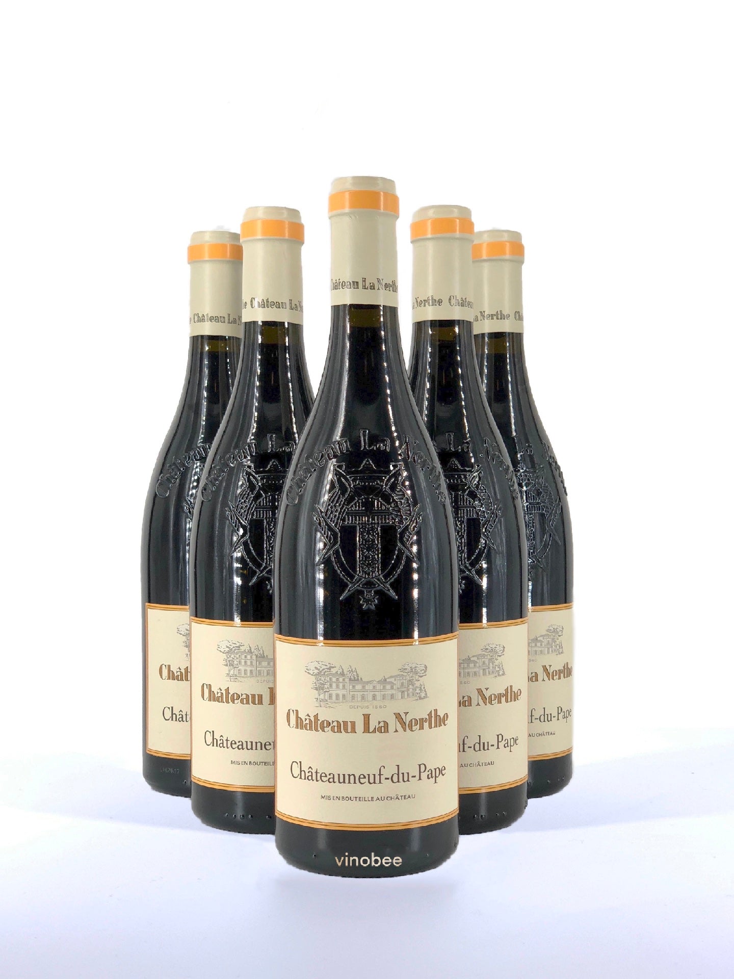 6 Bottles Château La Nerthe Châteauneuf-du-Pape Southern Rhone Blend