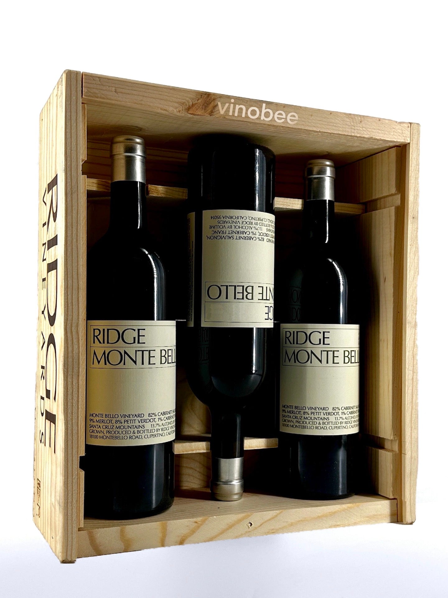 3 Bottles Ridge Vineyards Monte Bello Red Blend