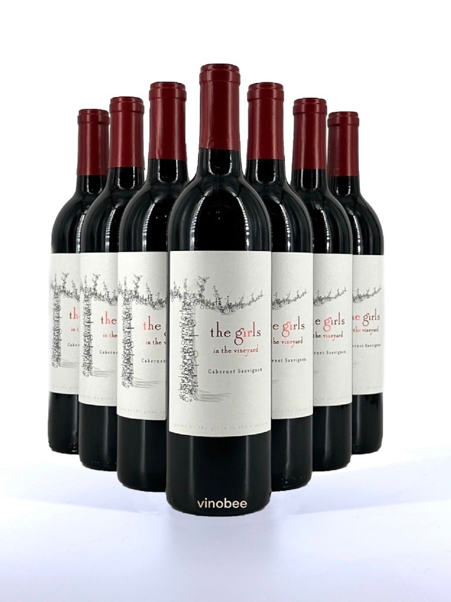 12 Bottles the girls in the vineyard North Coast Cabernet Sauvignon