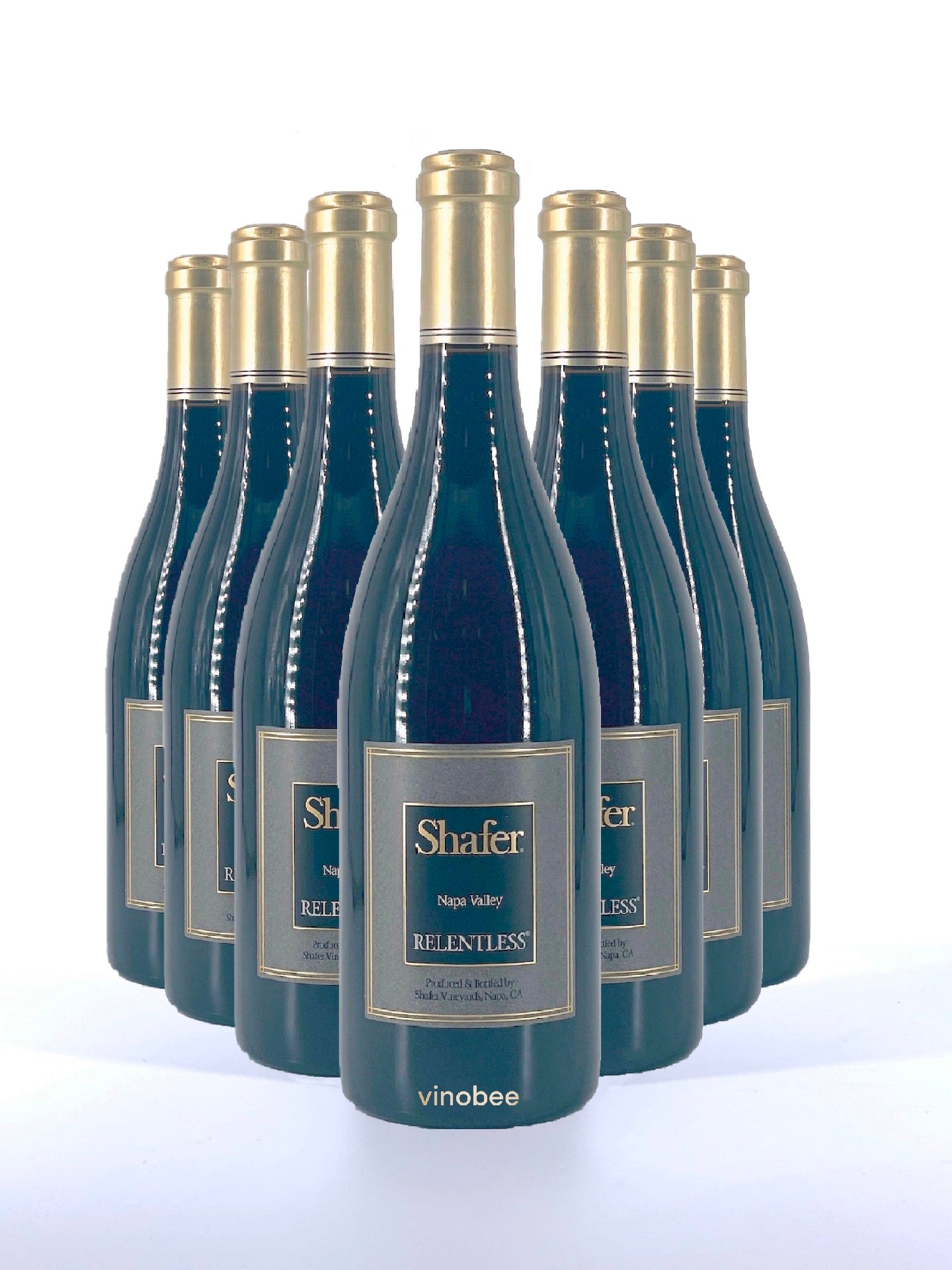 12 Bottles Shafer Relentless Napa Valley Syrah