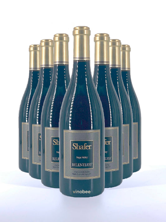 12 Bottles Shafer Relentless Napa Valley Syrah