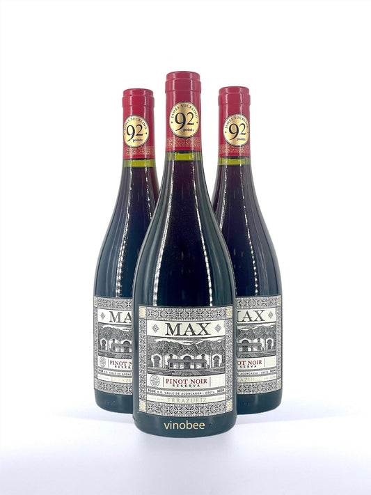 3 Bottles Errazuriz Max Reserva Casablanca Valley Pinot Noir