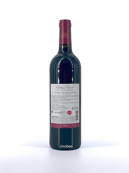 6 Bottles Chateau Clarke from Listrac-Médoc Red Wine 2012 750ML