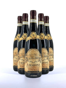 6 Bottles Tommasi Amarone Della Valpolicella Classico Corvina Blend 2017 750ml