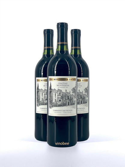 3 Bottles Chateau Montelena The Montelena Estate Cabernet Sauvignon