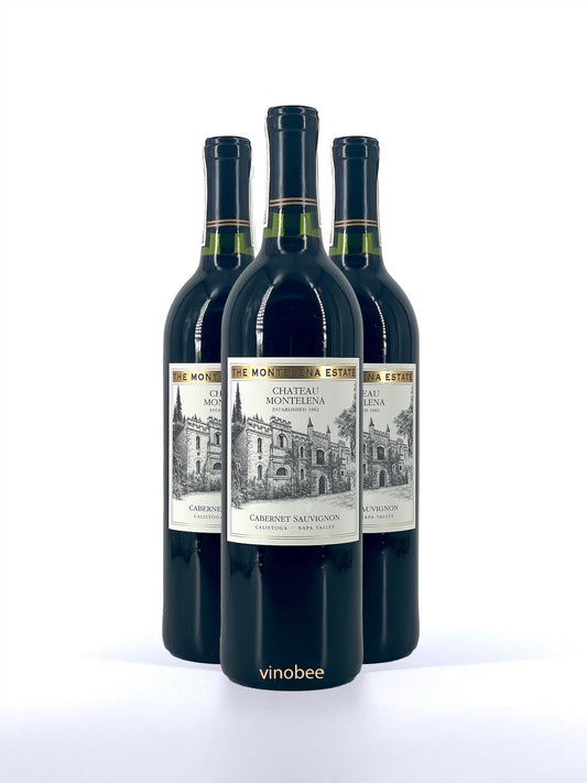 3 Bottles Chateau Montelena The Montelena Estate Cabernet Sauvignon