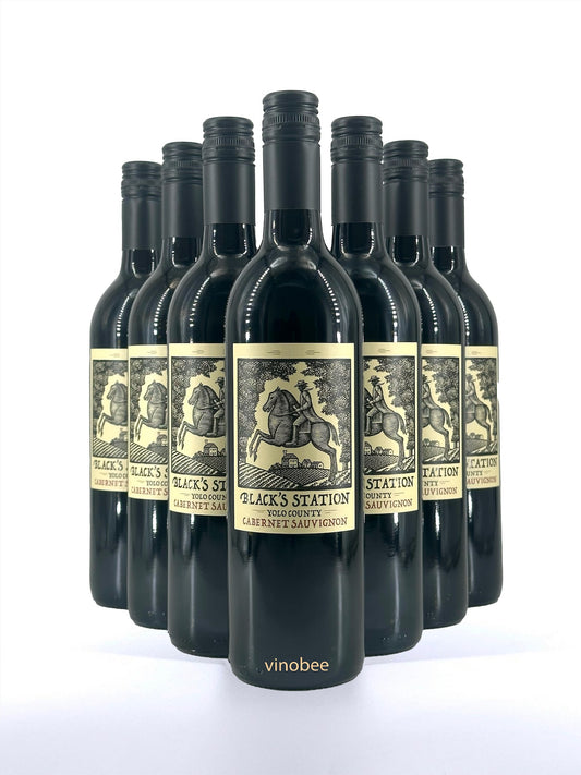 12 Bottles Black's Station Yolo County Cabernet Sauvignon 2022 750ml