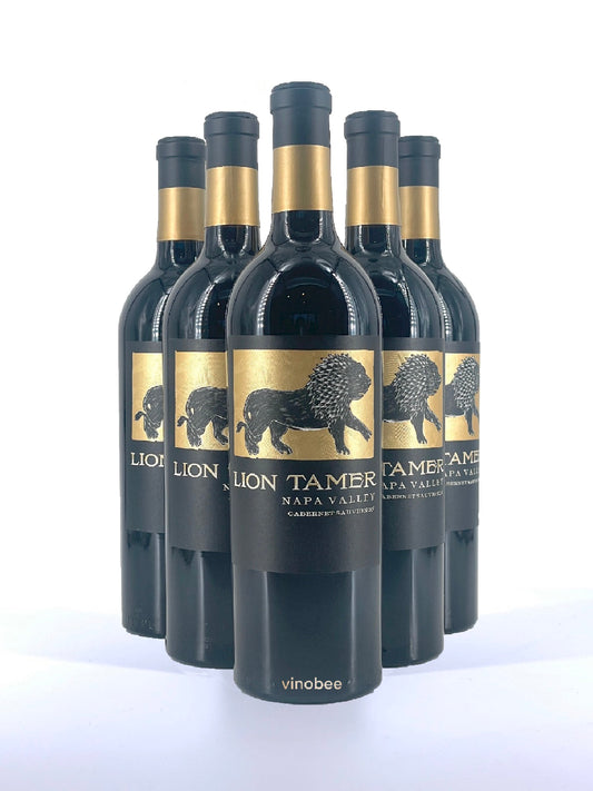 6 Bottles The Hess Collection Lion Tamer Napa Valley Cabernet Sauvignon 2019 750ml