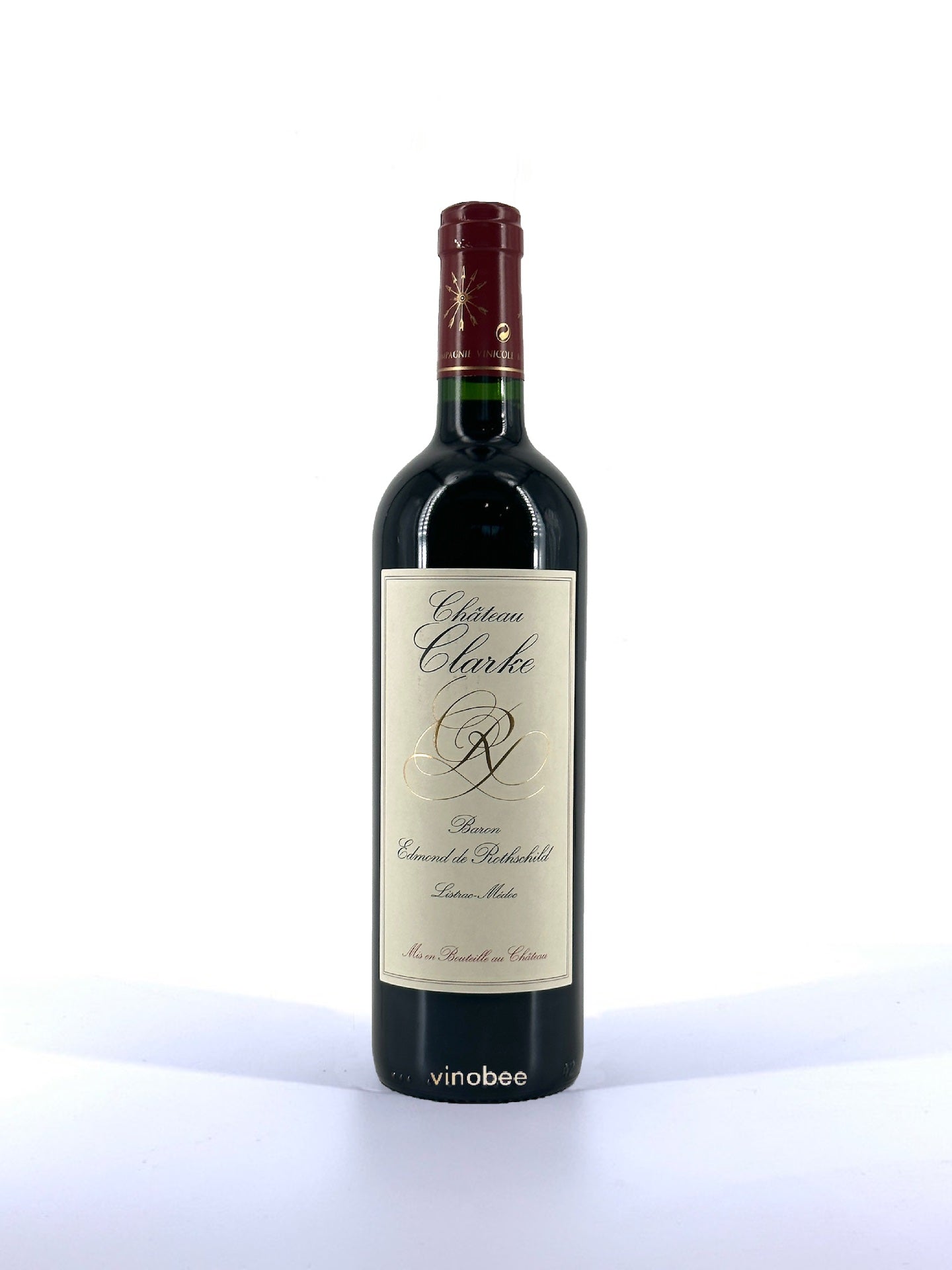 6 Bottles Chateau Clarke from Listrac-Médoc Red Wine 2012 750ML