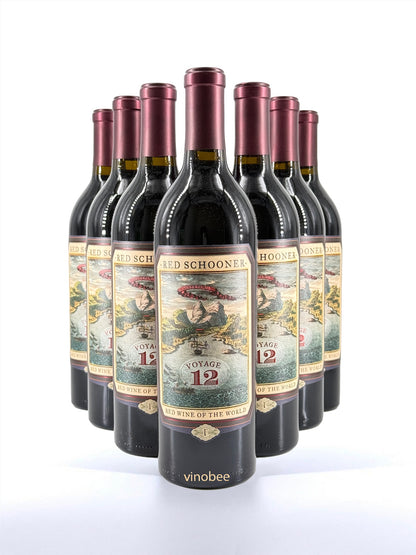 12 Bottles Red Schooner Voyage 12