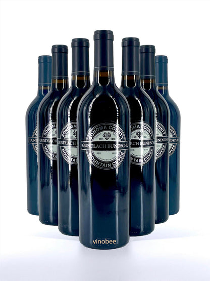 12 Bottles Gundlach Bundschu  Mountain Cuvée Red Blend