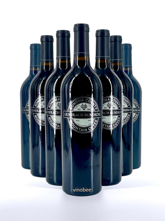 12 Bottles Gundlach Bundschu  Mountain Cuvée Red Blend