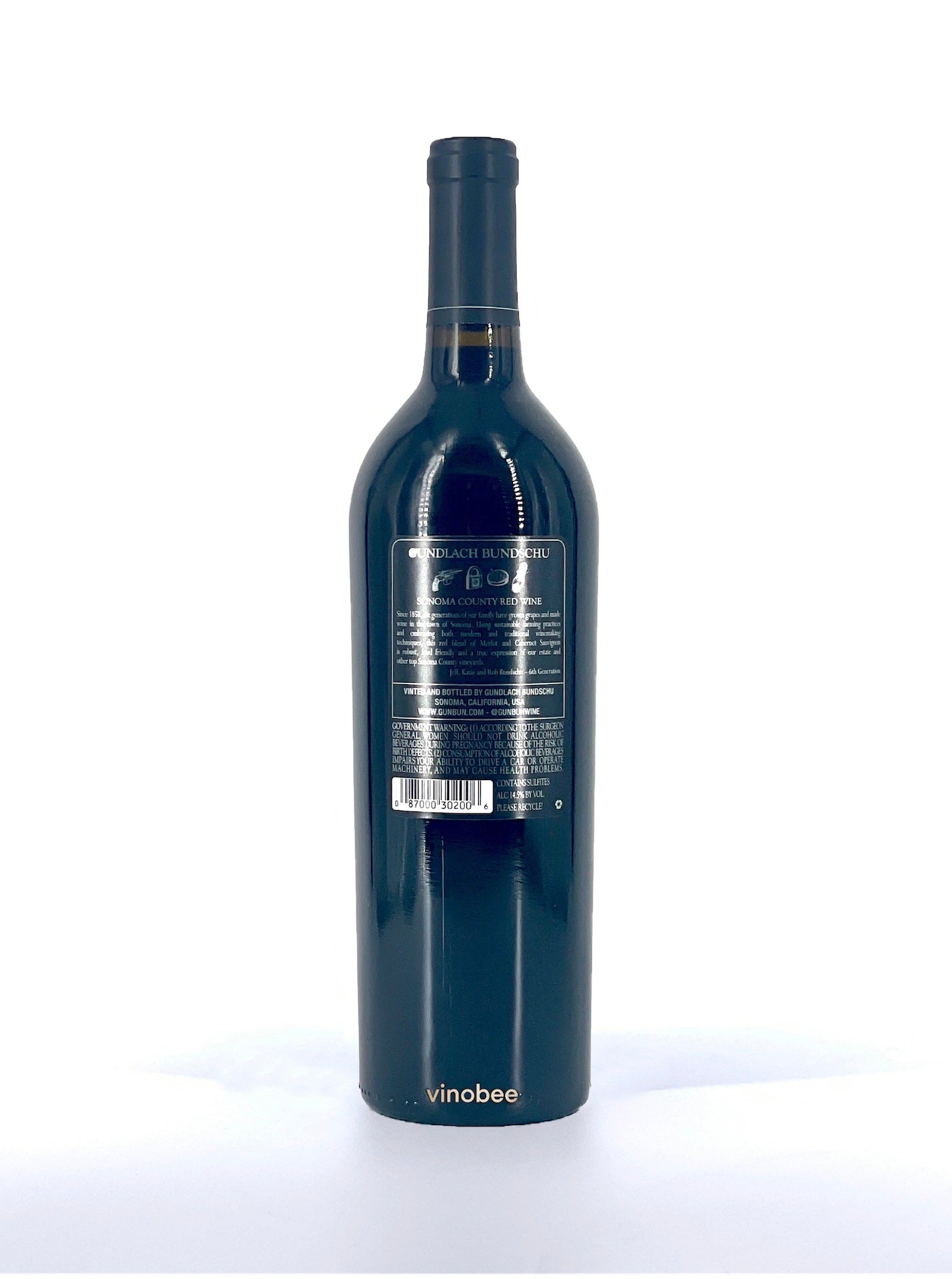 6 Bottles Gundlach Bundschu  Mountain Cuvée Red Blend 2019 750ML