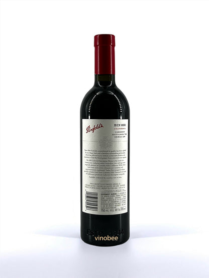 12 Bottles Penfolds Bin 600 California Cabernet Shiraz 2018 750ml